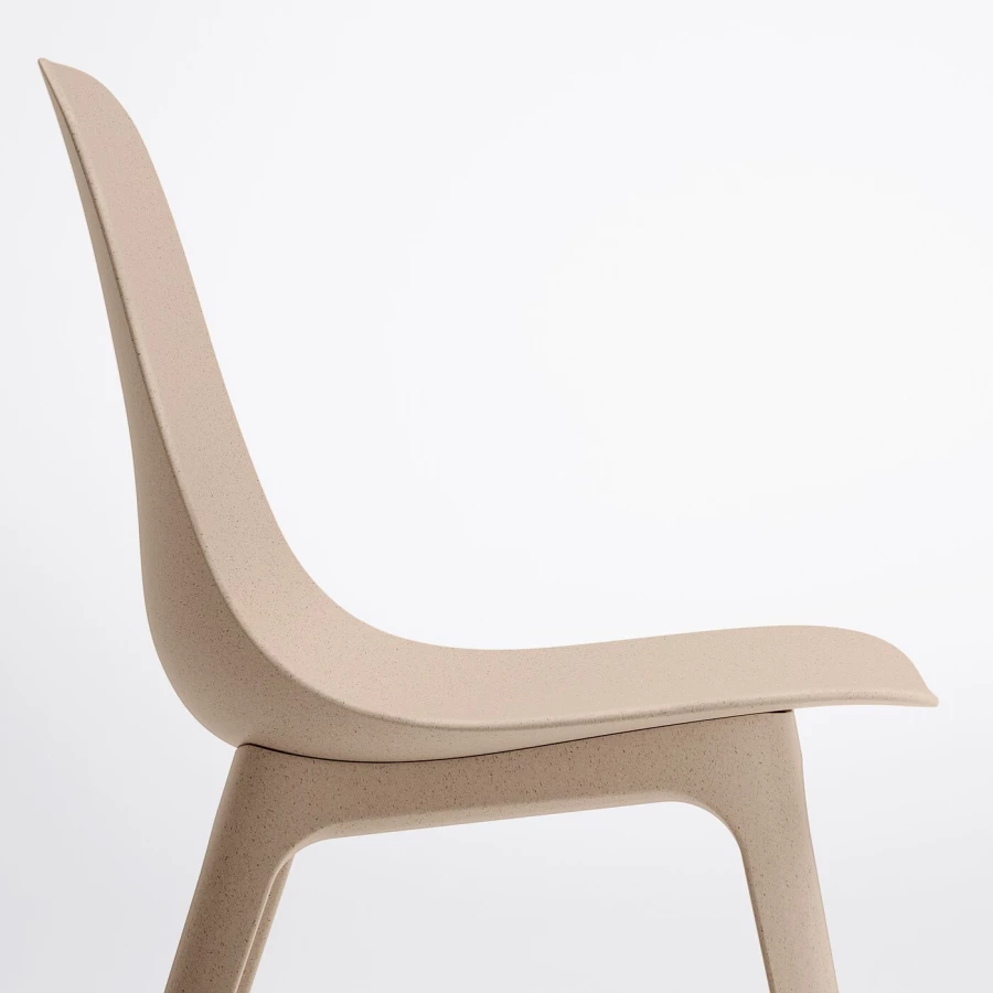 Стол и 4 стула - IKEA EKEDALEN/ODGER/ЭКЕДАЛЕН/ОДГЕР ИКЕА, 120/180х80 см, коричневый/бежевый (изображение №7)