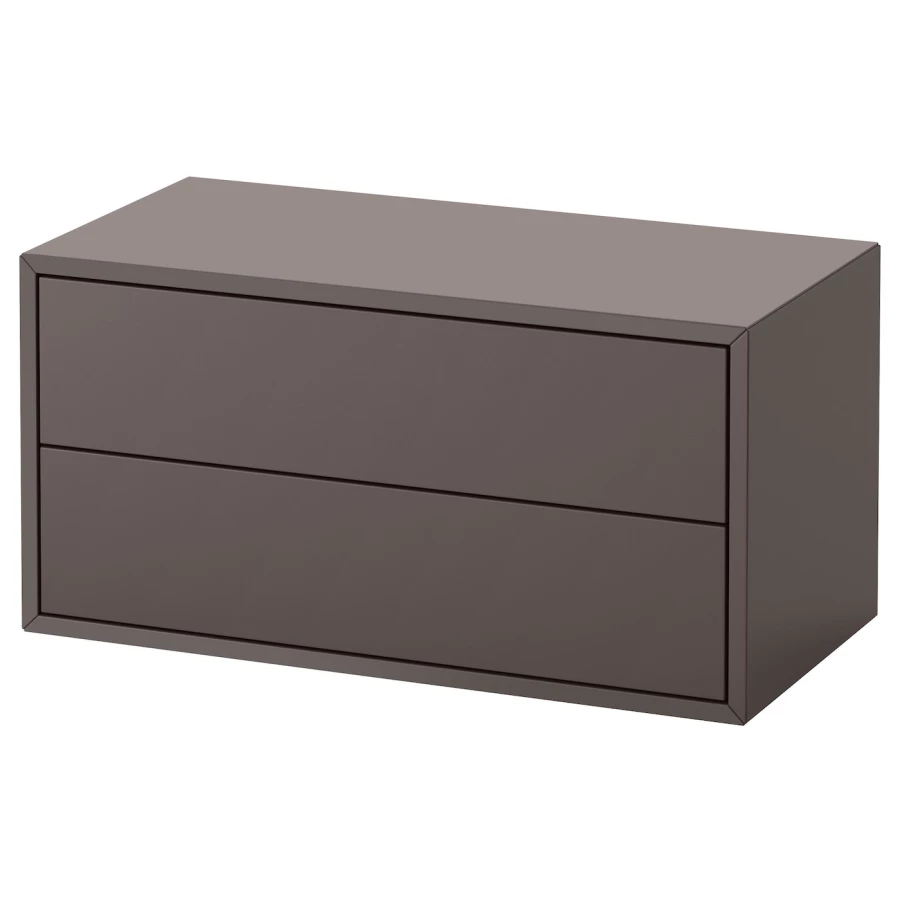 Шкаф - EKET IKEA/ЭКЕТ ИКЕА,35x35x35  ,серый (изображение №1)