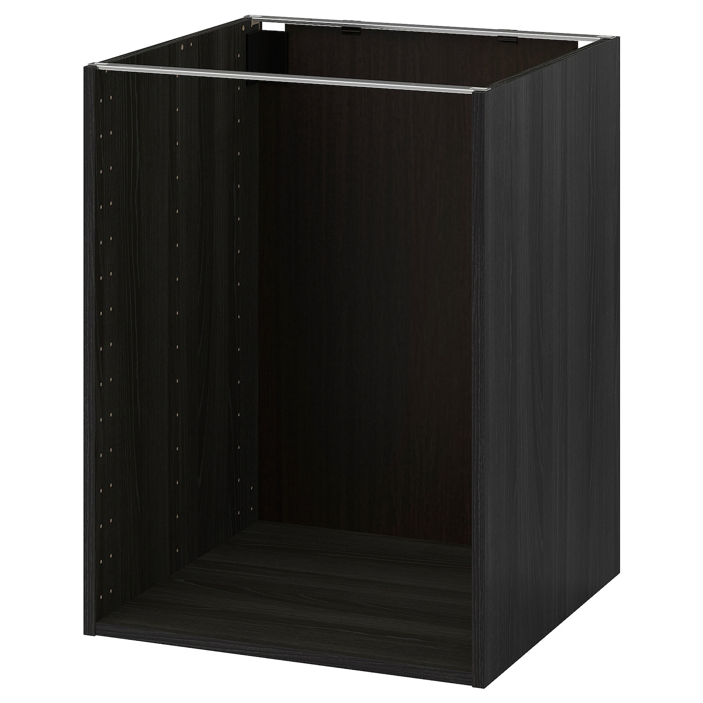 Каркас тумбы - METOD IKEA/МЕТОД ИКЕА, 60х80 см, черный