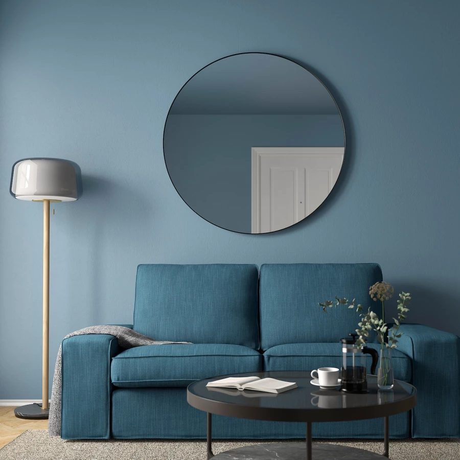 Зеркало - LINDBYN IKEA/ ЛИНДБЮН ИКЕА, черный (изображение №5)