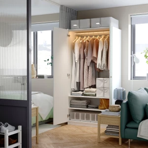 Второе фото. PAX / LINNABERG Гардеробная комбинация ИКЕА