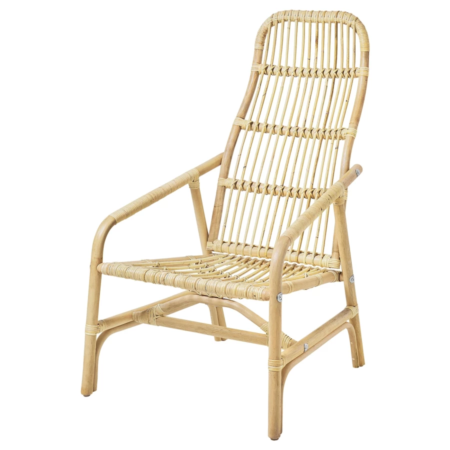 Кресло - IKEA SALNÖ/SALNO/САЛЬНО ИКЕА, 110х84х55 см,  бежевый (изображение №1)