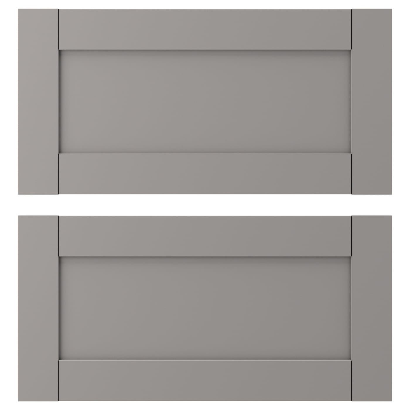Дверца - EKET IKEA/ЭКЕТ ИКЕА, 60x30 см, серый