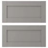 Дверца - EKET IKEA/ЭКЕТ ИКЕА, 60x30 см, серый