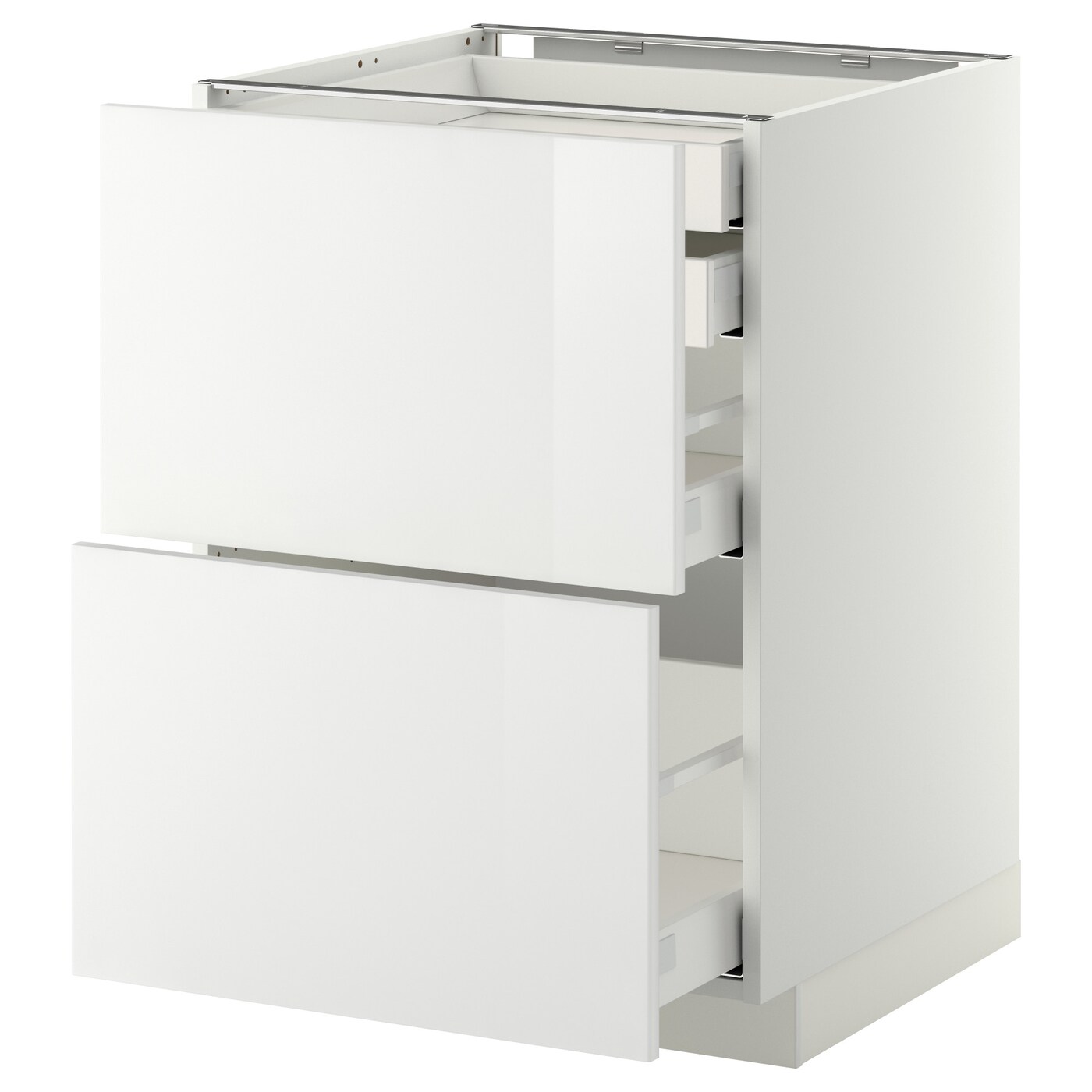 Напольный шкаф  - IKEA METOD MAXIMERA, 88x61,8x60см, белый, МЕТОД МАКСИМЕРА ИКЕА