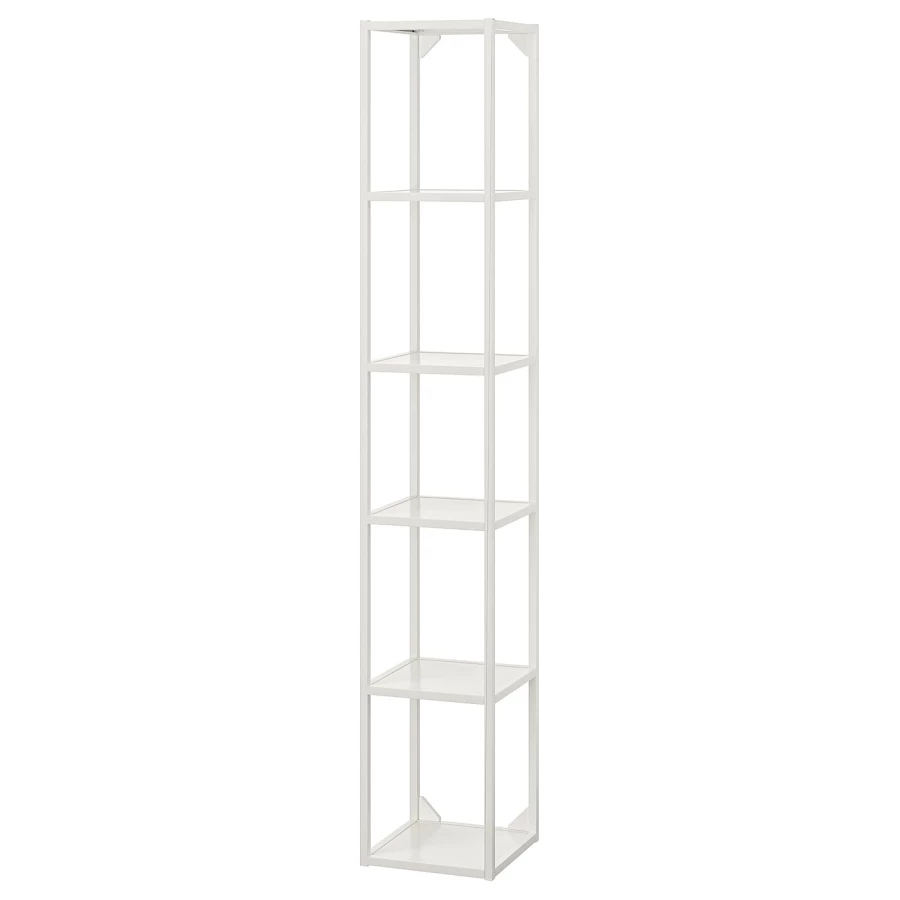 Стеллаж - IKEA ENHET, 30х30х180 см, белый, ЭНХЕТ ИКЕА (изображение №1)
