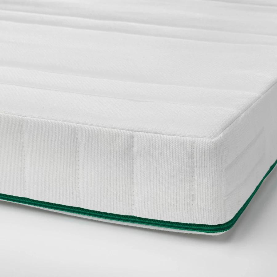 Матрас для раздвижной кровати - NATTSMYG IKEA/ НАТТСМИГ ИКЕА, 80х200 см, белый (изображение №2)