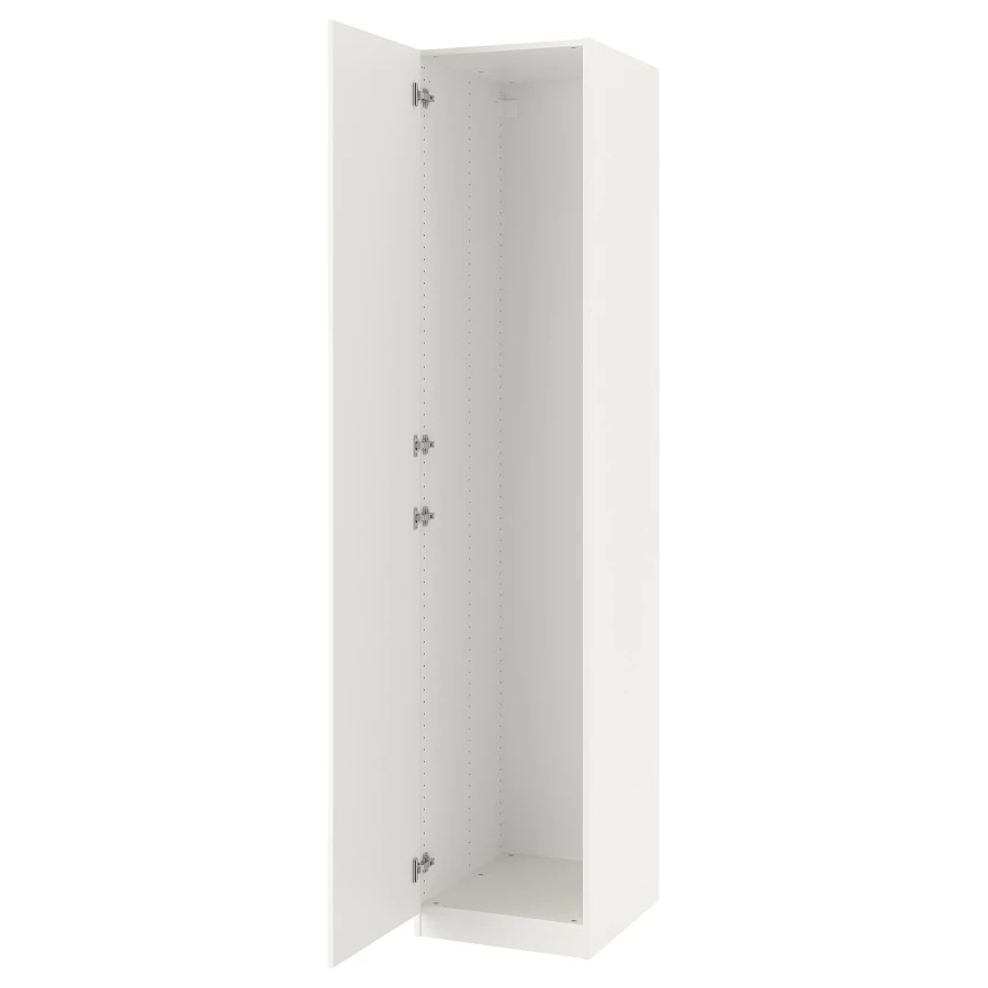 Платяной шкаф - IKEA PAX/FARDAL, 50x60x236 см, белый ПАКС/ФАРДАЛЬ ИКЕА (изображение №1)