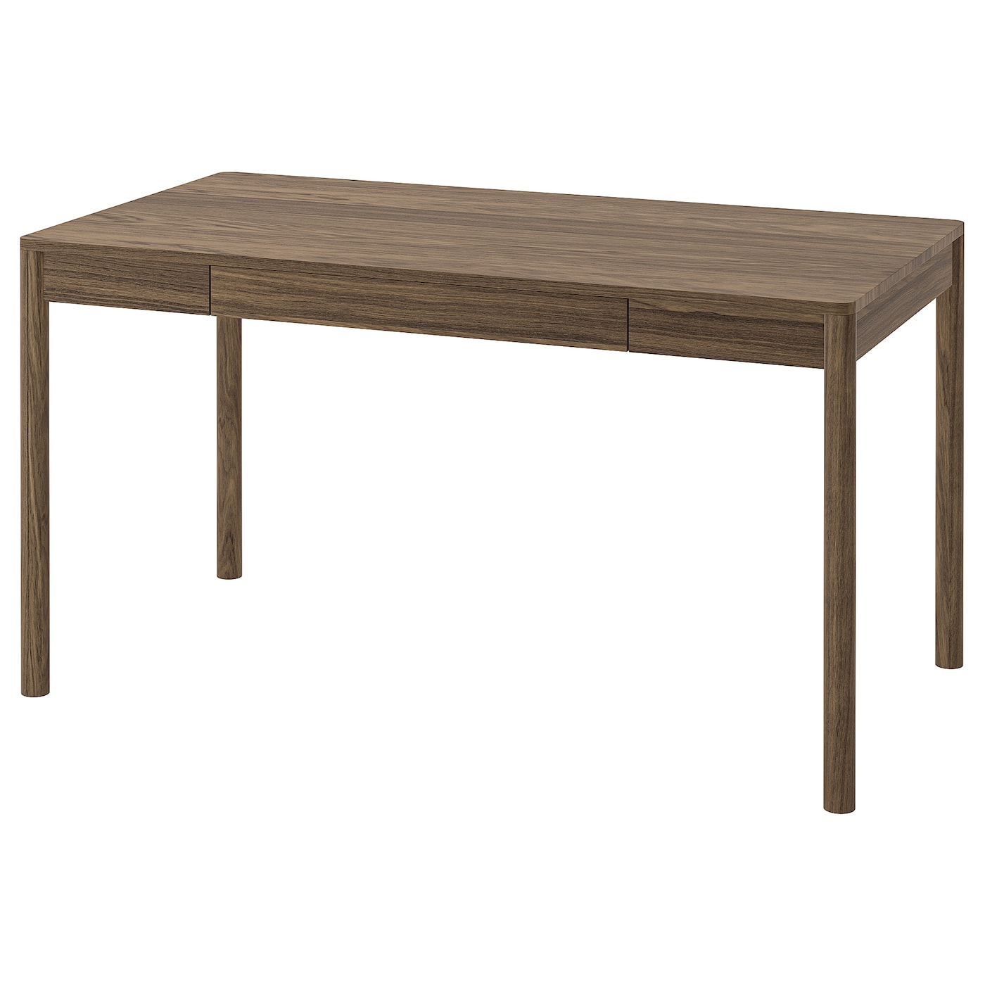 Письменный стол - IKEA TONSTAD, 140x75 см, коричневый дубовый шпон, ТОНСТАД ИКЕА