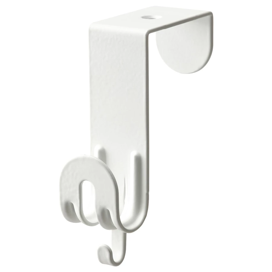 Вешалка на дверь - SEKINER IKEA/ СЕКИНЕР ИКЕА, 9х2,5 см, белый (изображение №1)