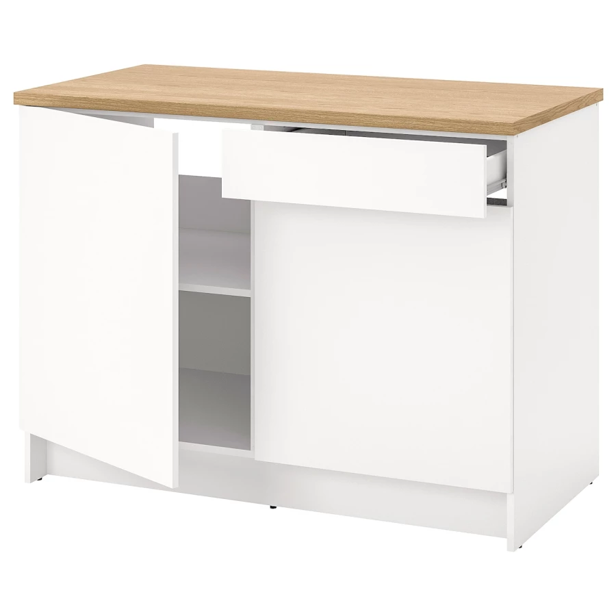Напольный шкаф  - IKEA METOD, 91x61x120см, белый, МЕТОД ИКЕА (изображение №1)