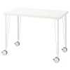 Письменный стол - IKEA LINNMON/KRILLE, 100x60 см, белый, ЛИННМОН/КРИЛЛЕ ИКЕА