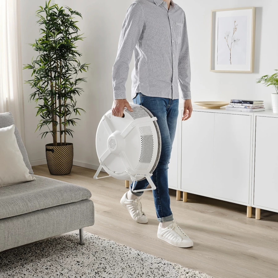 Очиститель воздуха со сменным фильтром - IKEA STARKVIND, 56х25х56 см, белый, СТАРКВИНД ИКЕА (изображение №5)
