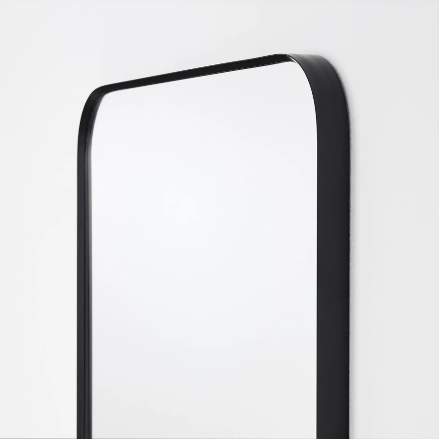 Зеркало - LINDBYN IKEA/ ЛИНДБУН ИКЕА, 60х60 см,  черный (изображение №3)