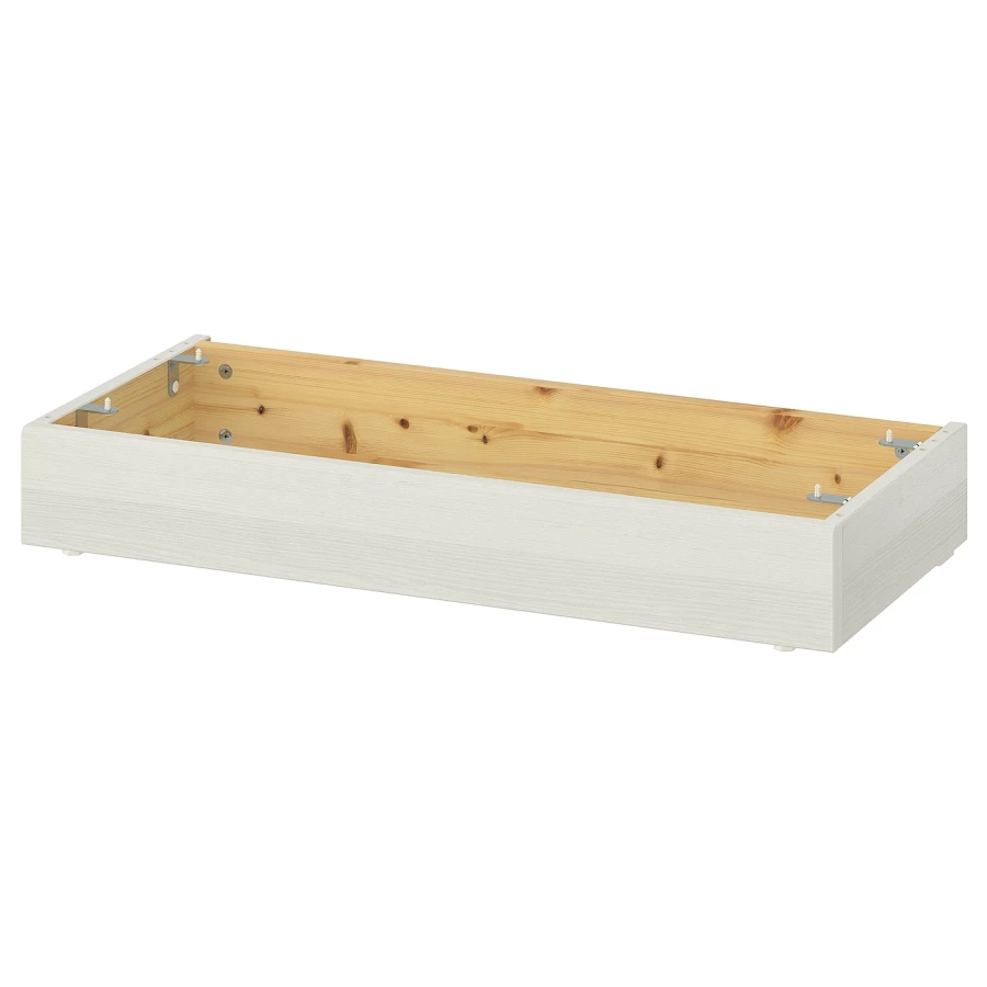 Цоколь - IKEA HAVSTA/ХАВСТА ИКЕА, 81x12x37 см, белый (изображение №1)