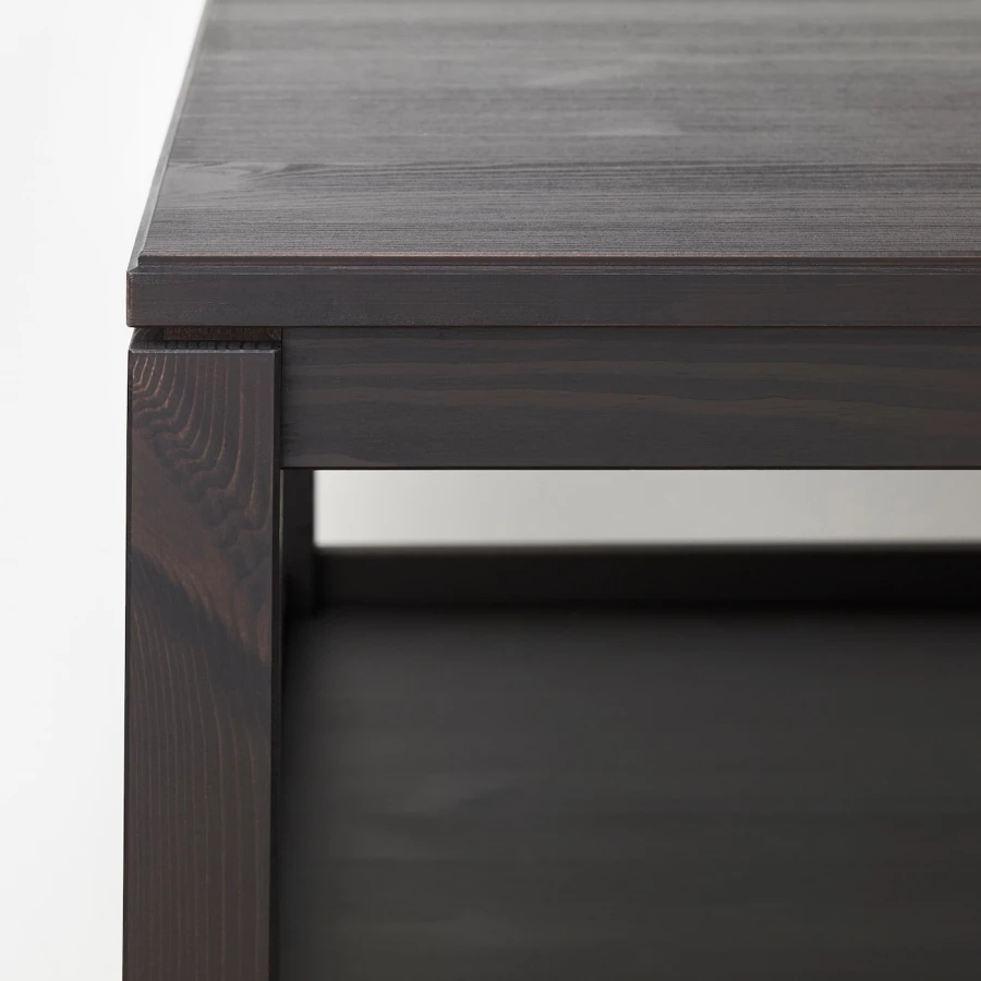 Журнальный стол - HAVSTA  IKEA/ ХАВСТА ИКЕА, 100х48х75 см, коричневый (изображение №3)