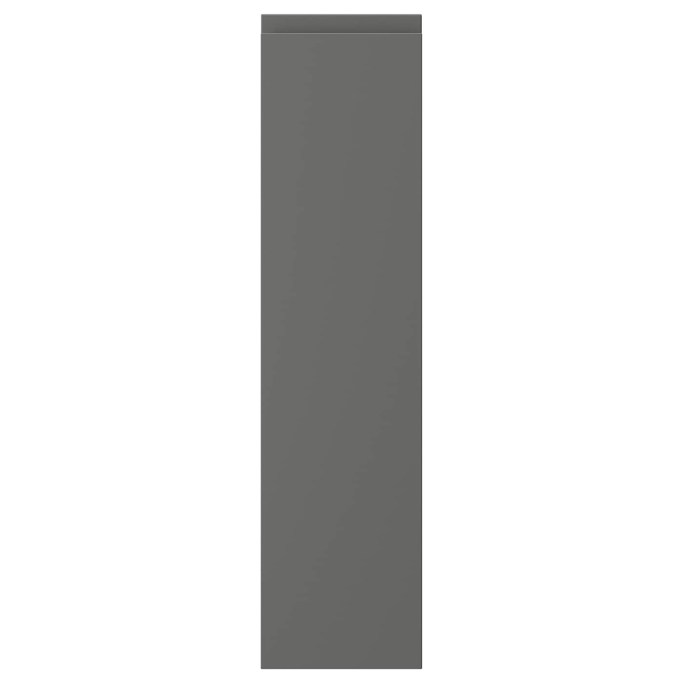 Дверца - IKEA VOXTORP, 80х20 см, темно-серый, ВОКСТОРП ИКЕА