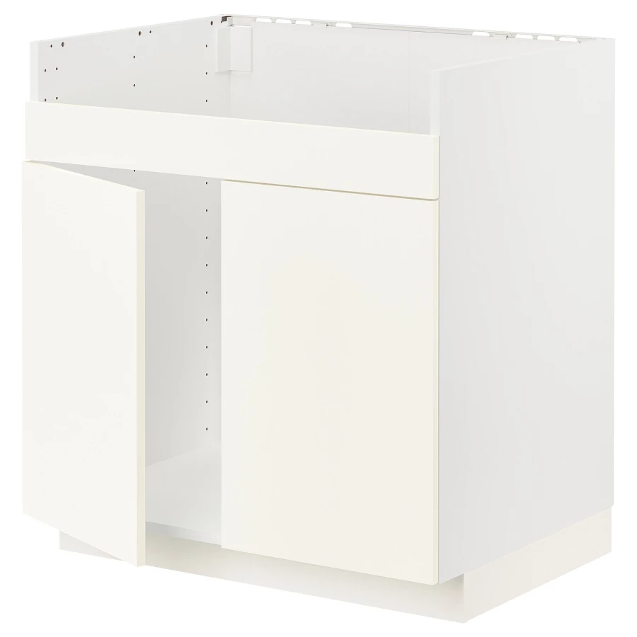 Шкаф под раковину - METOD / HAVSEN  IKEA/ МЕТОД/ХАВСЕН/ИКЕА, 88х80 см, белый (изображение №1)