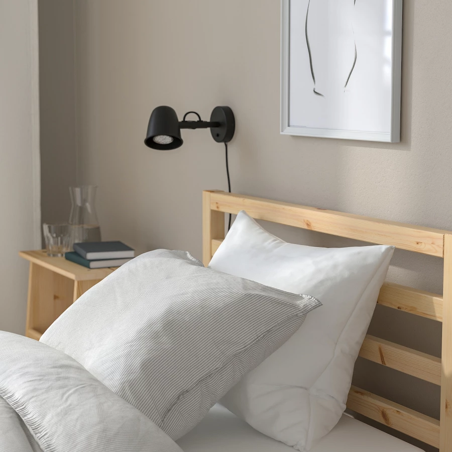 Каркас кровати - IKEA TARVA/LINDBÅDEN/LINDBADEN, 200х90 см, сосна, ТАРВА/ЛИНДБАДЕН ИКЕА (изображение №6)