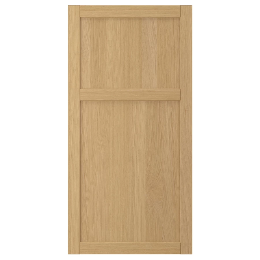 Дверца - FORSBACKA IKEA/ ФОРСБАКА ИКЕА,  120х60 см, под беленый дуб (изображение №1)