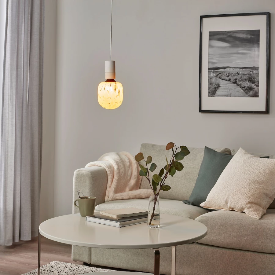 Светодиодная лампа E27 240 люмен - IKEA MOLNART/МОЛЬНАРТ ИКЕА, 12 см (изображение №3)