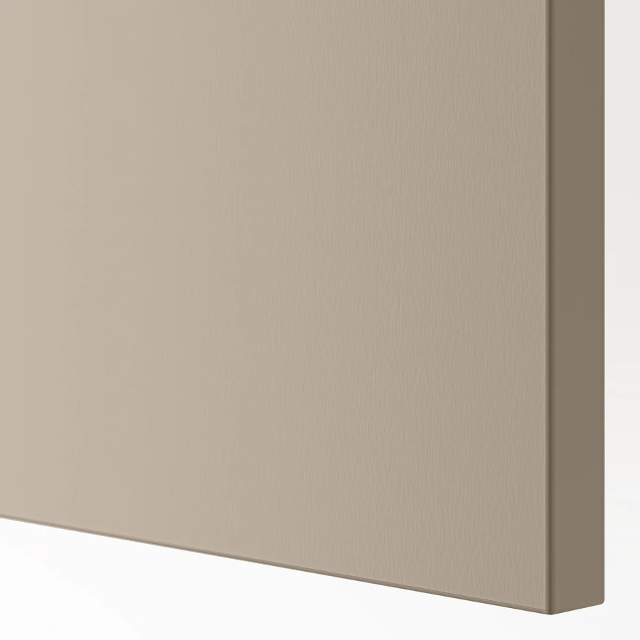 Дверь с петлями - FORSAND IKEA/ ФОРСАНД ИКЕА, 229х50 см,  бежевый (изображение №4)