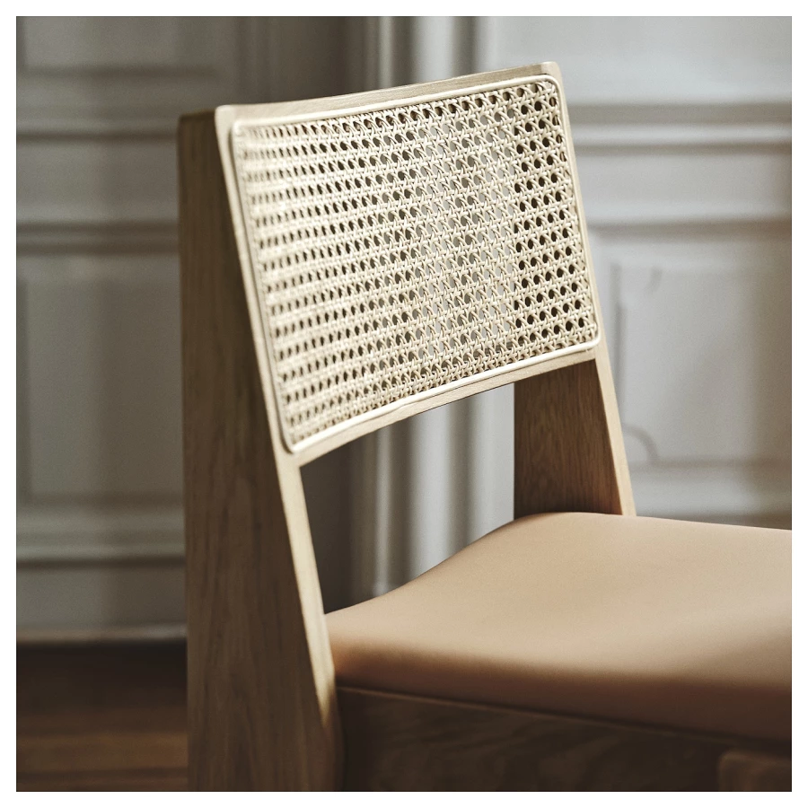 Стол и 6 стульев IKEA STOCKHOLM 2025/СТОКГОЛЬМ 2025 ИКЕА, 230х90 см, светло-коричневый (изображение №5)