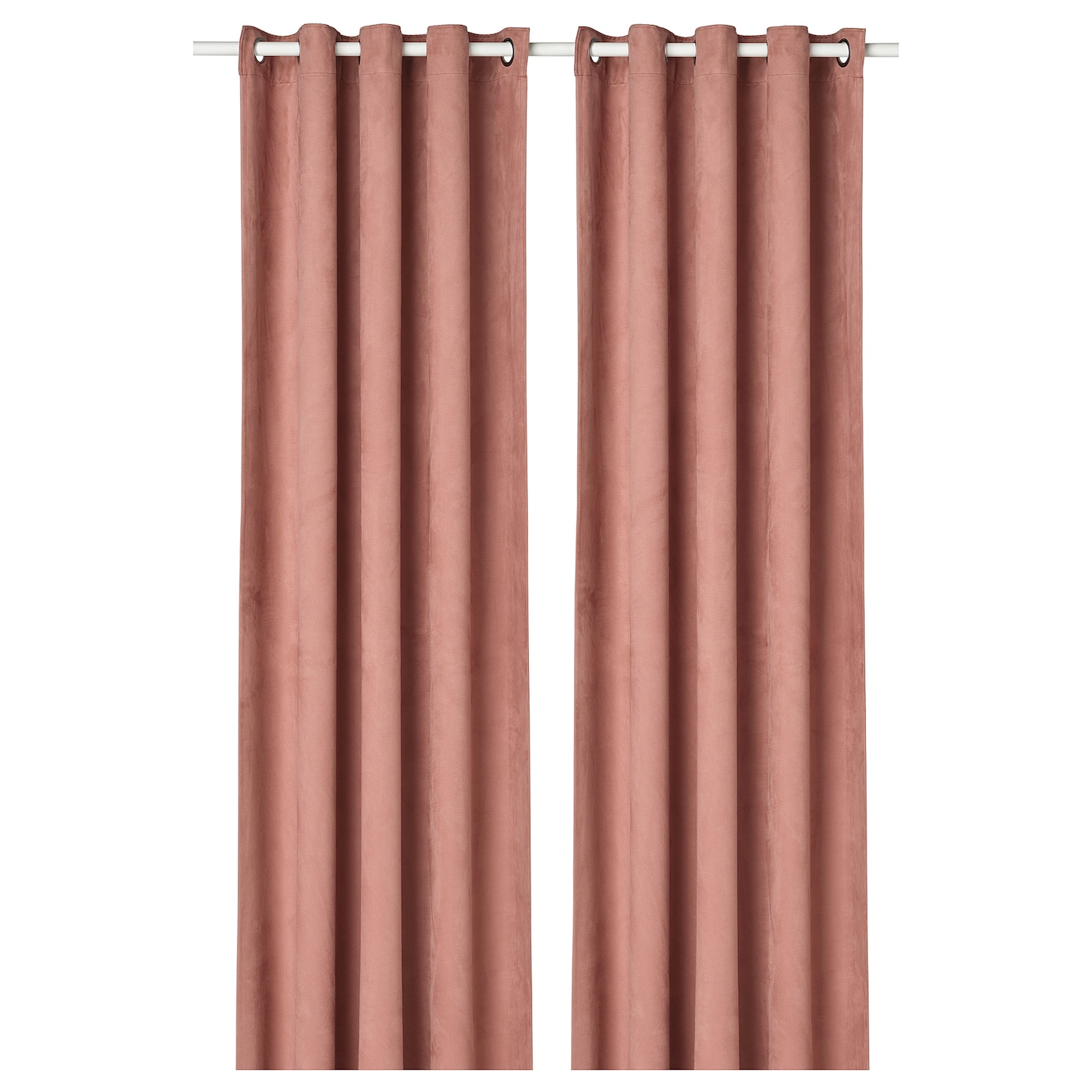 Затемняющая штора, 2 шт. - IKEA BIRTNA, 145x300, светло-розовый, БРИТНА ИКЕА