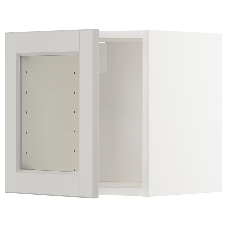Навесной шкаф - METOD IKEA/ МЕТОД ИКЕА, 40х40 см, белый/светло-серый (изображение №1)