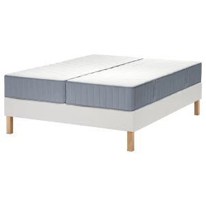 Кровать - LYNGÖR / LYNGОR IKEA/ ЛЮНГЕРЬ ИКЕА, 180х200 см, белый