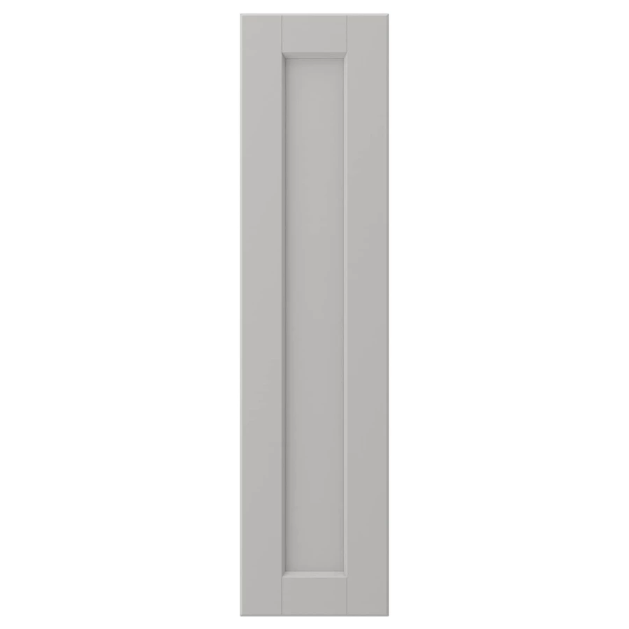Фасад - IKEA LERHYTTAN, 80х20 см, светло-серый, ЛЕРХЮТТАН ИКЕА (изображение №1)