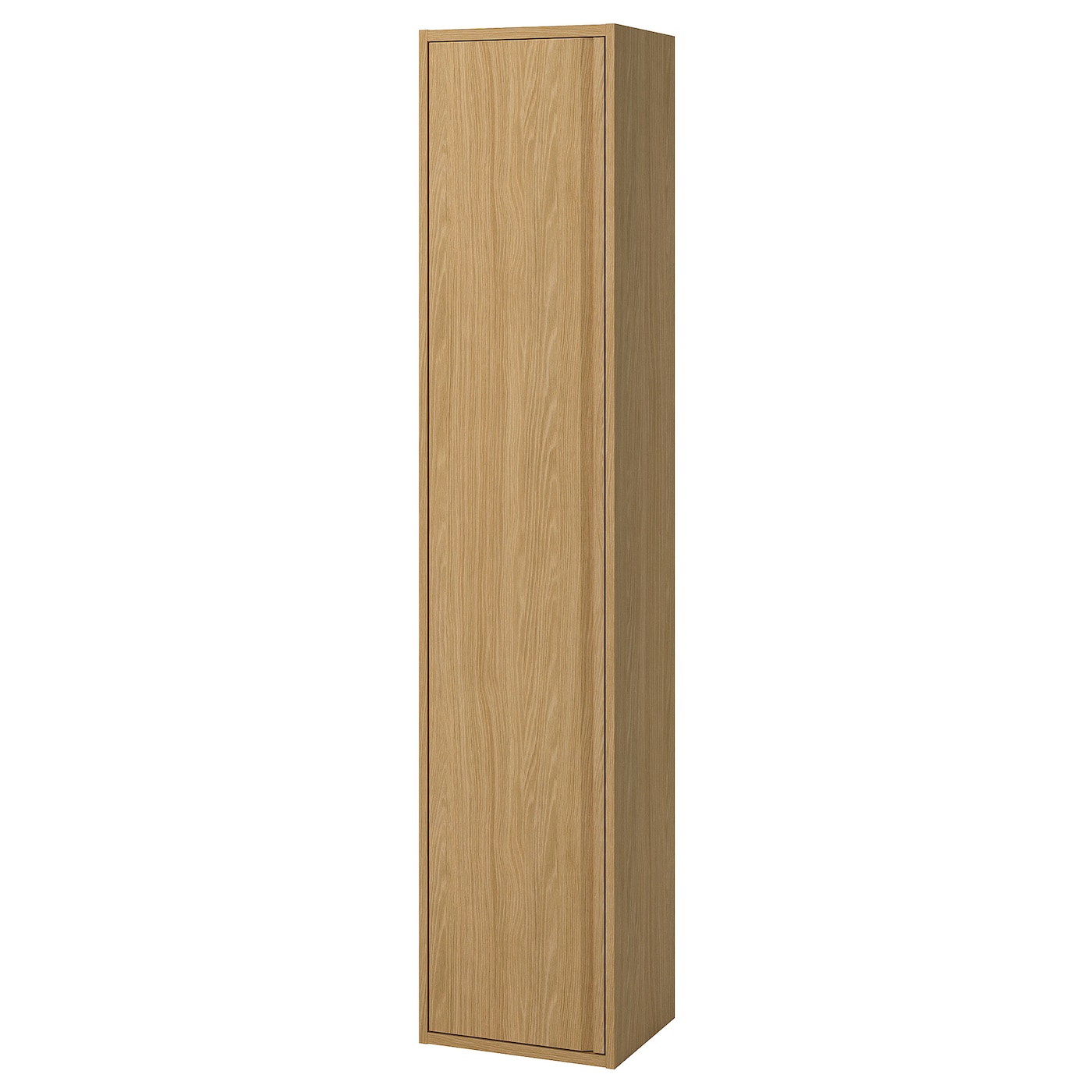 Высокий шкаф с дверцами/ящиками - IKEA ÄNGSJÖN/ANGDJON/ЭНГСЬЕН ИКЕА, 195х35х40 см, коричневый
