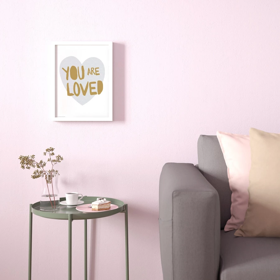 Постер - IKEA BILD, 30х40 см, «You are loved», БИЛЬД ИКЕА (изображение №2)