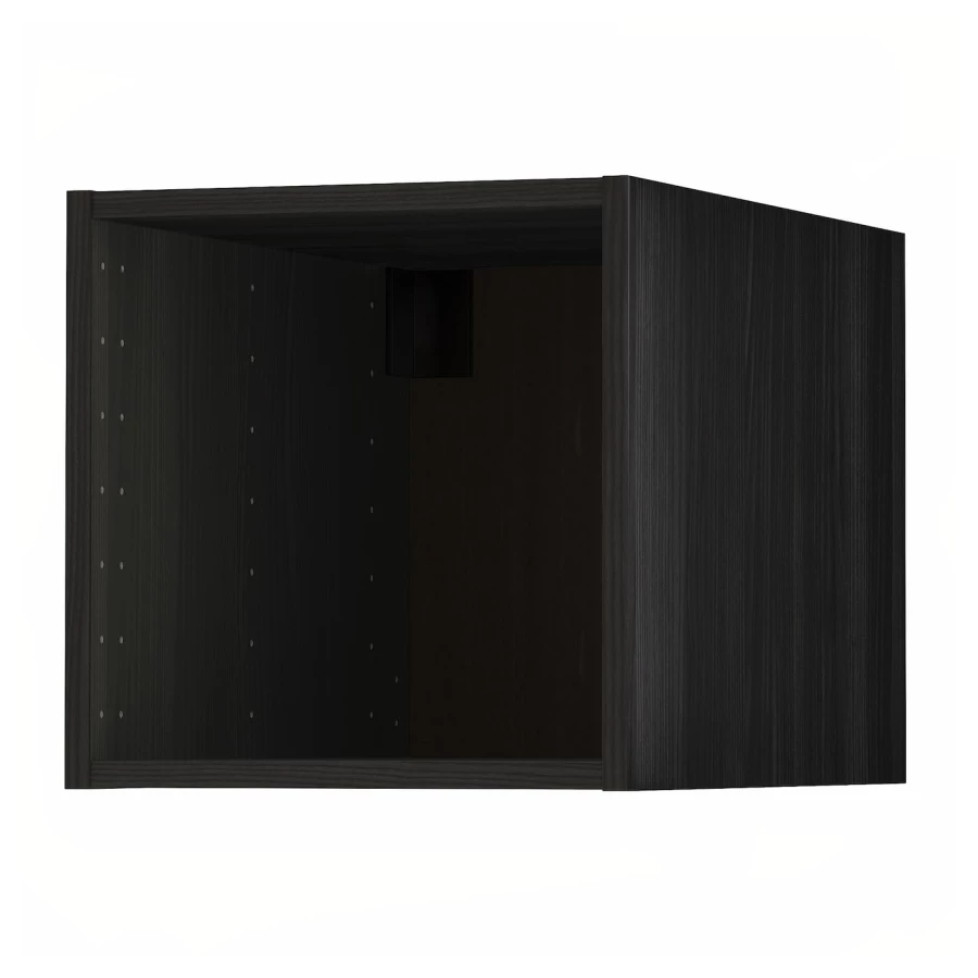 Навесной кухонный шкаф - METOD IKEA/МЕТОД ИКЕА, 40х40 см, черный (изображение №1)