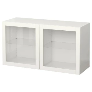 Навесной шкаф - IKEA BESTÅ/BESTA, 120x42x64 см, белый, БЕСТО ИКЕА