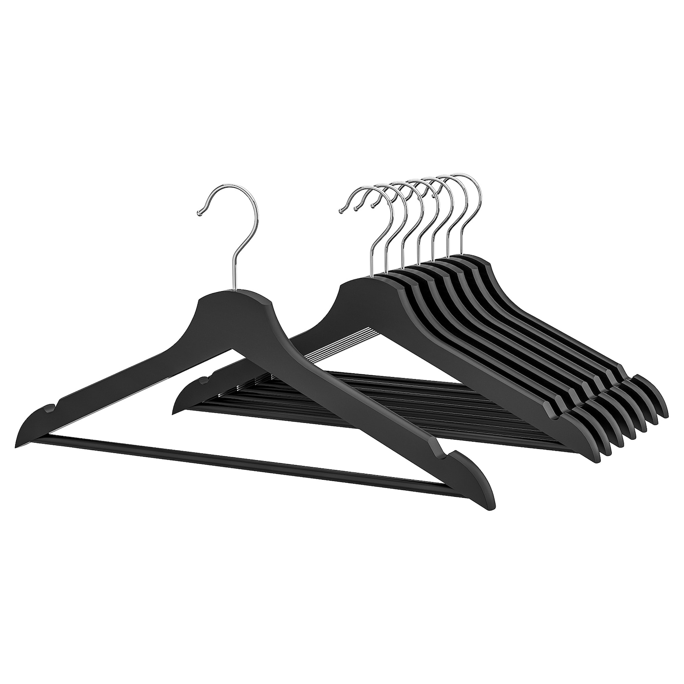 Вешалка для одежды - BUMERANG  IKEA/ БУМЕРАНГ ИКЕА, 43 см, черный