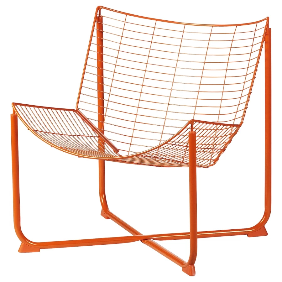 Кресло - IKEA SKÅLBODA/SKALBODA, 71x69x64см, оранжевый, СКОЛБОДА ИКЕА (изображение №1)