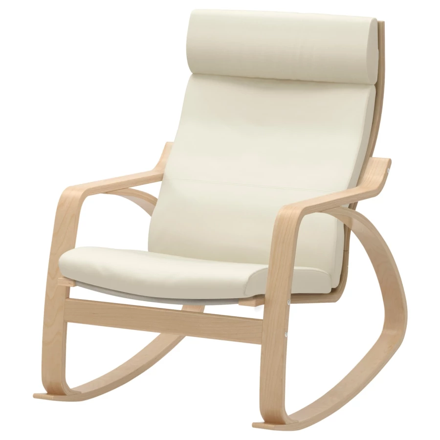 Подушка на кресло - POÄNG /POANG IKEA /  ПОЭНГ ИКЕА,  137х56 см, бежевый (изображение №3)