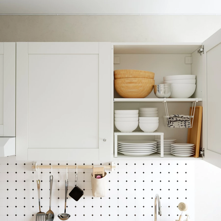 Комбинация кухонная угловая -  KNOXHULT IKEA/ КНОКСХУЛЬТ ИКЕА,, белый/под беленный дуб (изображение №4)