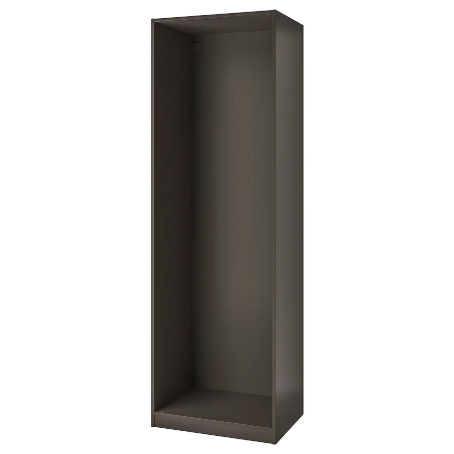 Каркас гардероба - IKEA PAX, 75x58x236 см, темно-серый ПАКС ИКЕА (изображение №1)