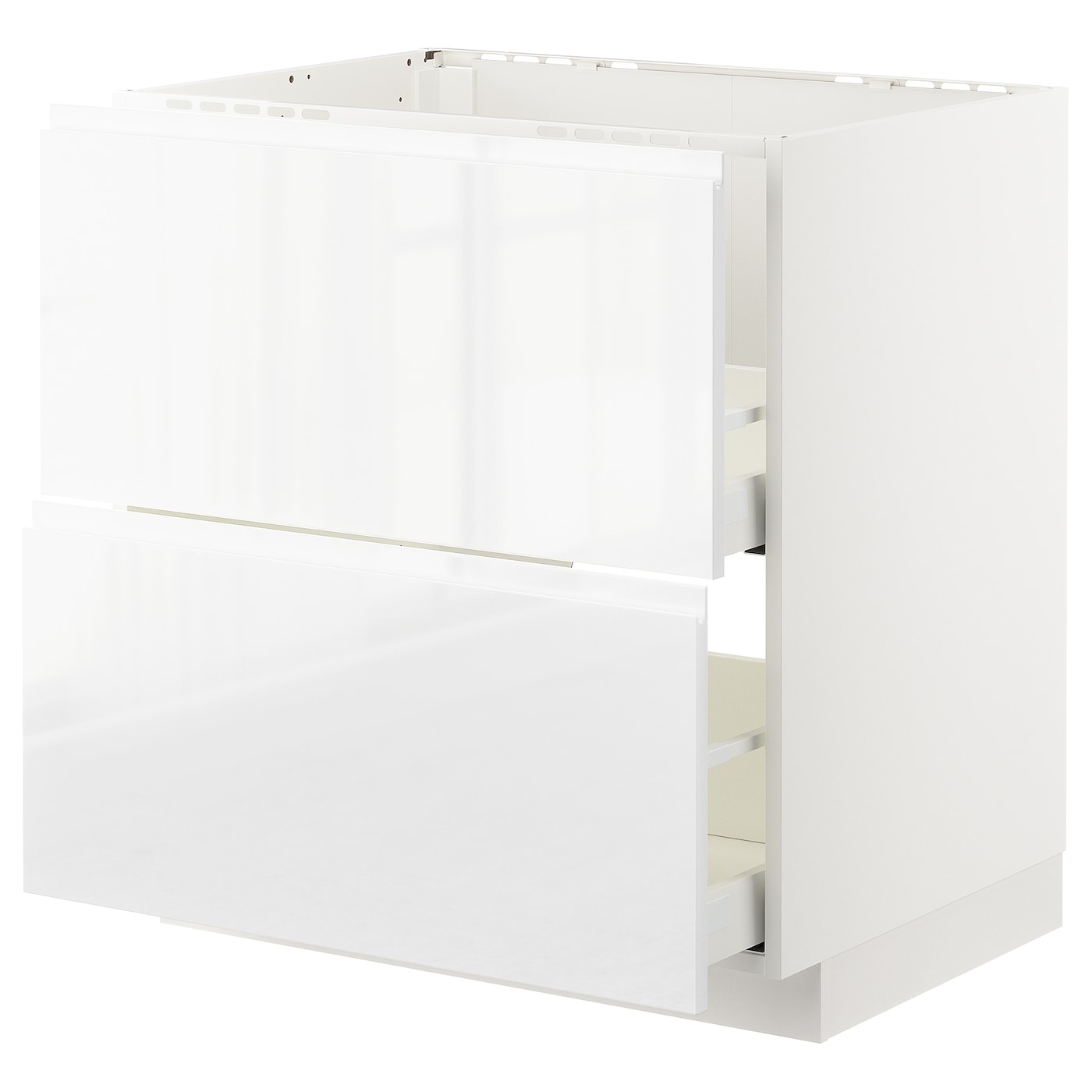 Напольный кухонный шкаф  - IKEA METOD MAXIMERA, 88x62x80см, белый, МЕТОД МАКСИМЕРА ИКЕА