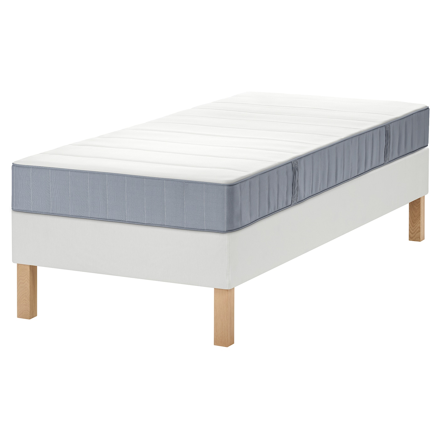 Кровать - LYNGÖR / LYNGОR IKEA/ ЛЮНГЕРЬ ИКЕА,  90х200 см,  белый