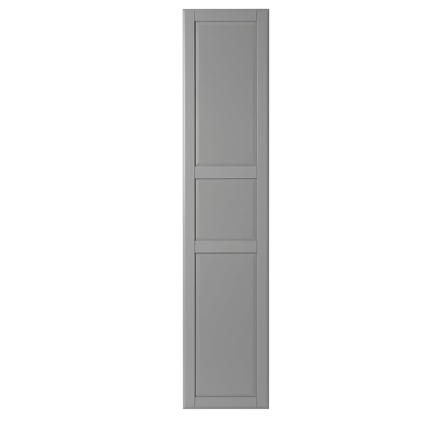 Дверь с петлями - TYSSEDAL  IKEA/  ТИССЕДАЛЬ ИКЕА,  229х50 см,  серый