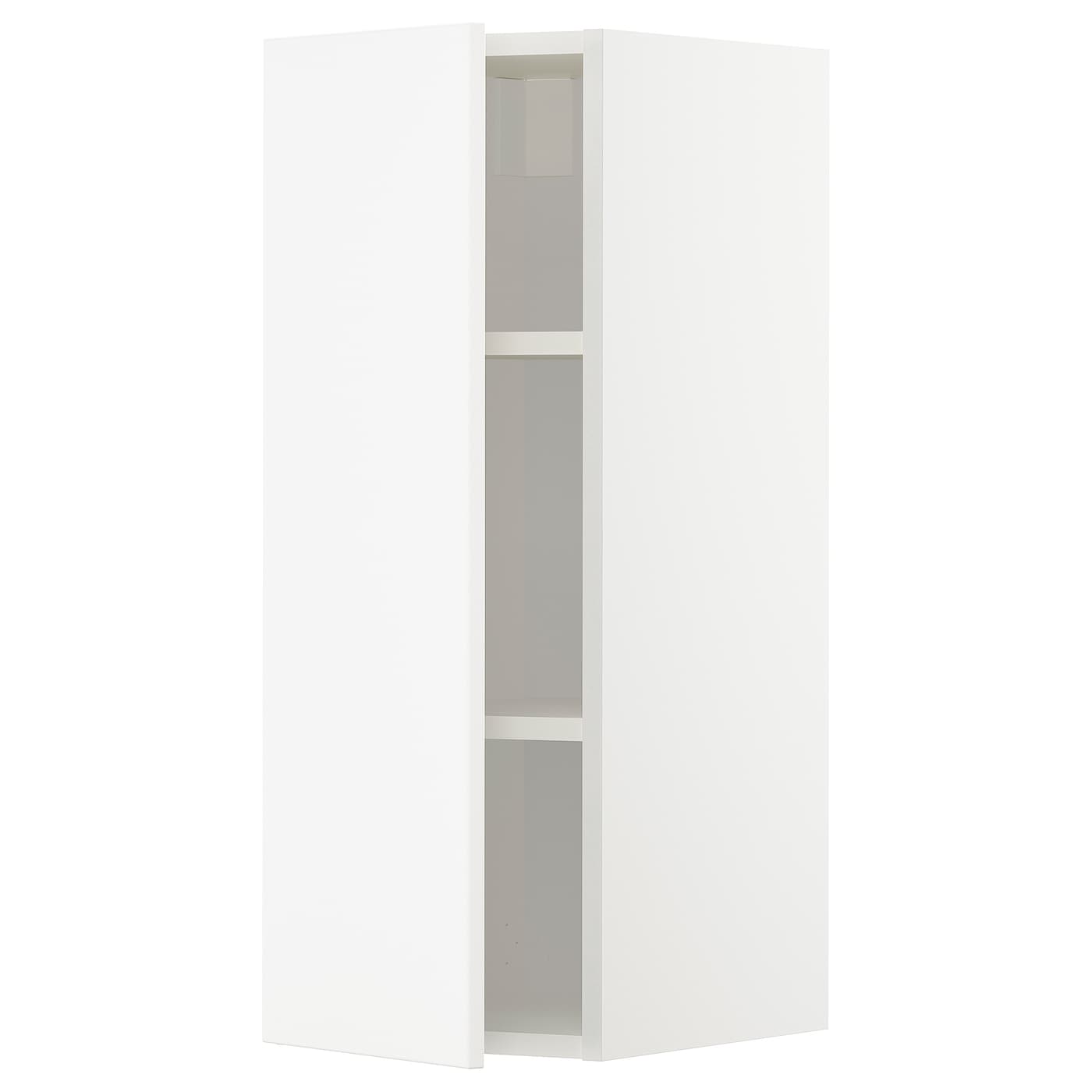 Навесной шкаф с полкой - METOD IKEA/ МЕТОД ИКЕА, 80х30 см,белый