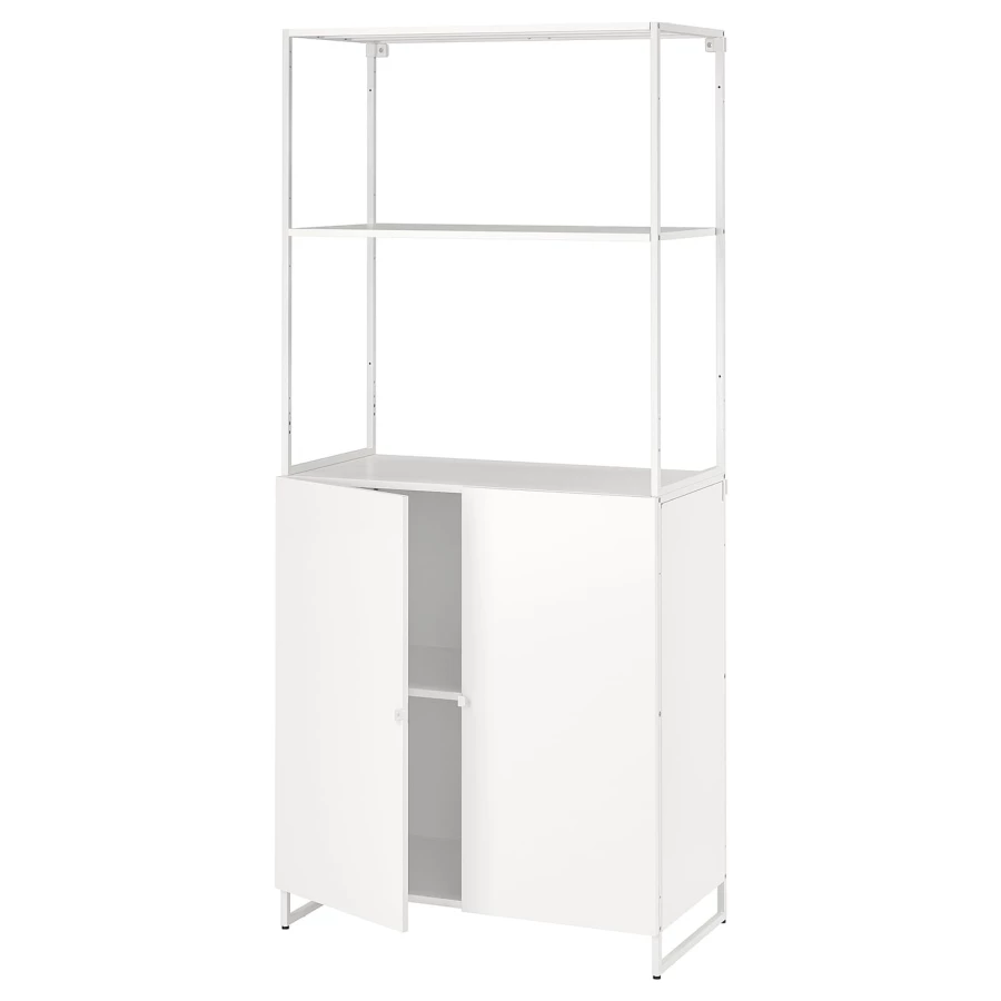 Книжный шкаф - JOSTEIN IKEA/ ЙОСТЕЙН ИКЕА,  180х81 см, белый (изображение №1)