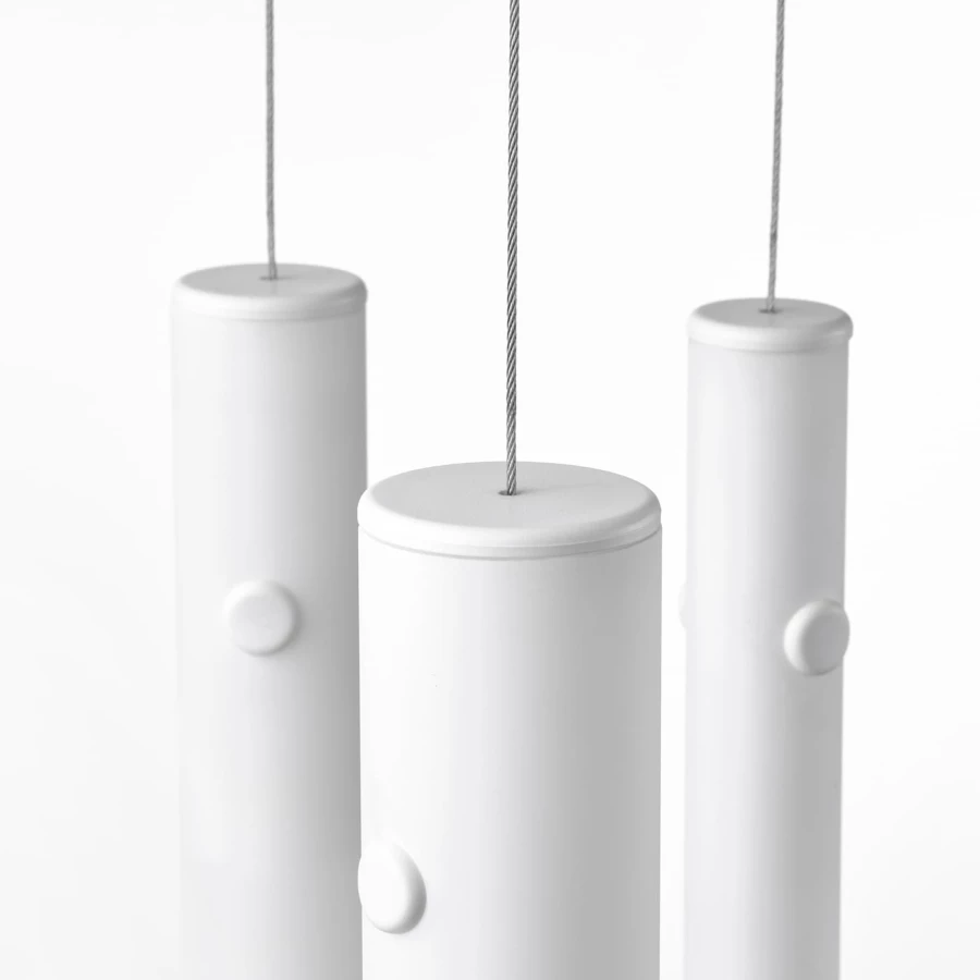 Подвесной светильник - VARMBLIXT IKEA / ВАРМБЛИКСТ ИКЕА, 46 см, белый (изображение №10)