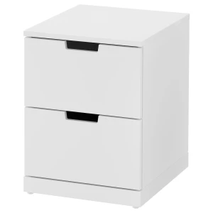 Тумба - IKEA NORDLI/НОРДЛИ ИКЕА, 47х40х76 см, белый