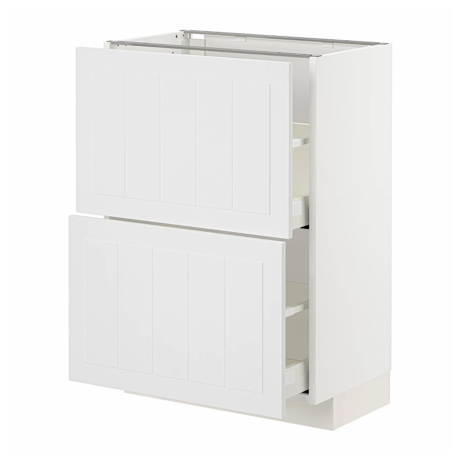 Напольный шкаф - IKEA METOD MAXIMERA, 88x39,5x60см, белый, МЕТОД МАКСИМЕРА ИКЕА (изображение №1)