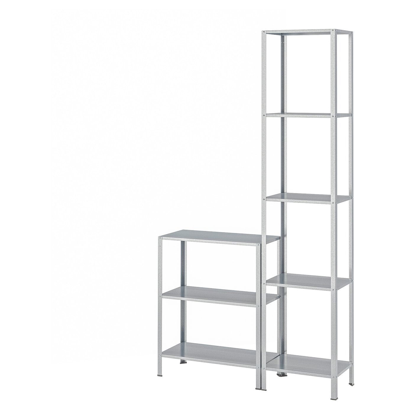 Стеллаж - IKEA HYLLIS, 100х27х183 см, оцинкованная сталь, ХИЛЛИС ИКЕА