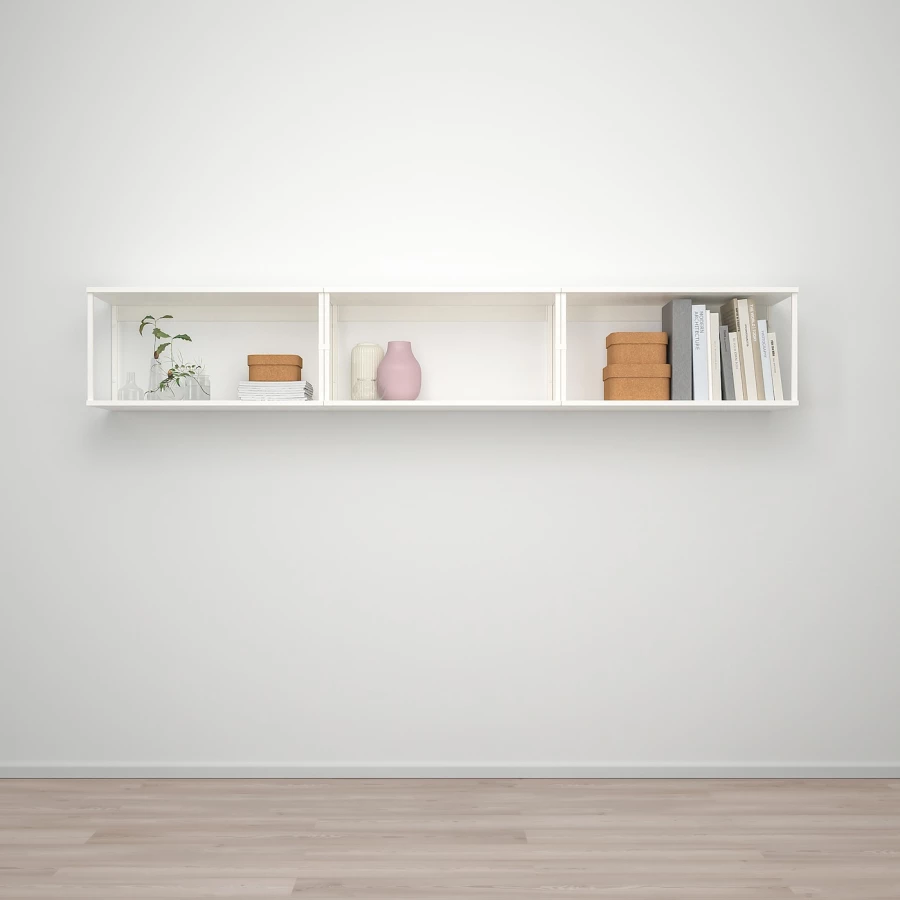 Навесной шкаф - PLATSA IKEA/ ПЛАТСА ИКЕА, 240х40х40 см, белый (изображение №2)